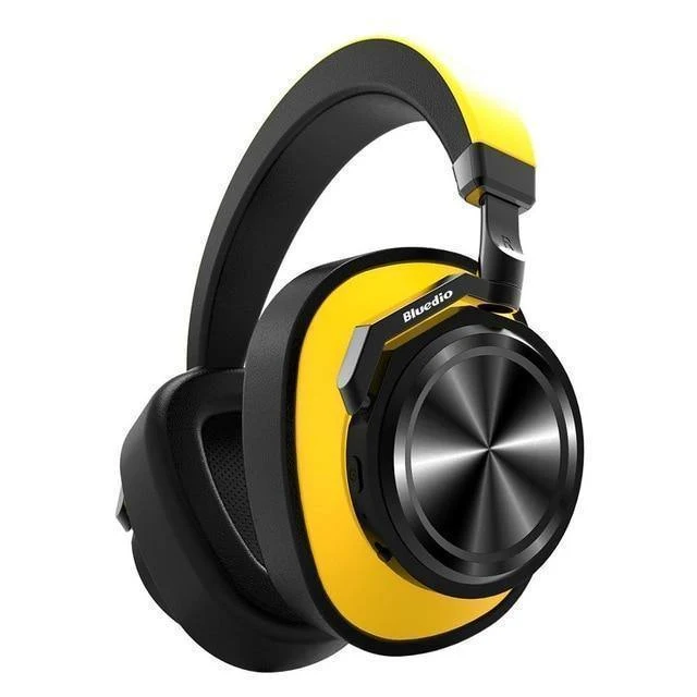 Bluedio T6 Kopfhörer mit aktiver Geräuschunterdrückung, kabelloses Bluetooth-Headset mit Mikrofon für Telefone und Musik