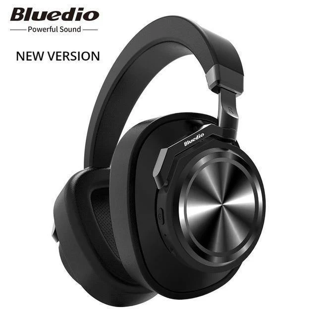 Bluedio T6 Kopfhörer mit aktiver Geräuschunterdrückung, kabelloses Bluetooth-Headset mit Mikrofon für Telefone und Musik