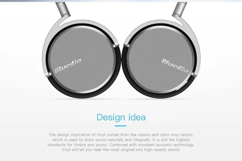 Bluedio Vinyl Premium Wireless Bluetooth-Kopfhörer im Ausverkauf