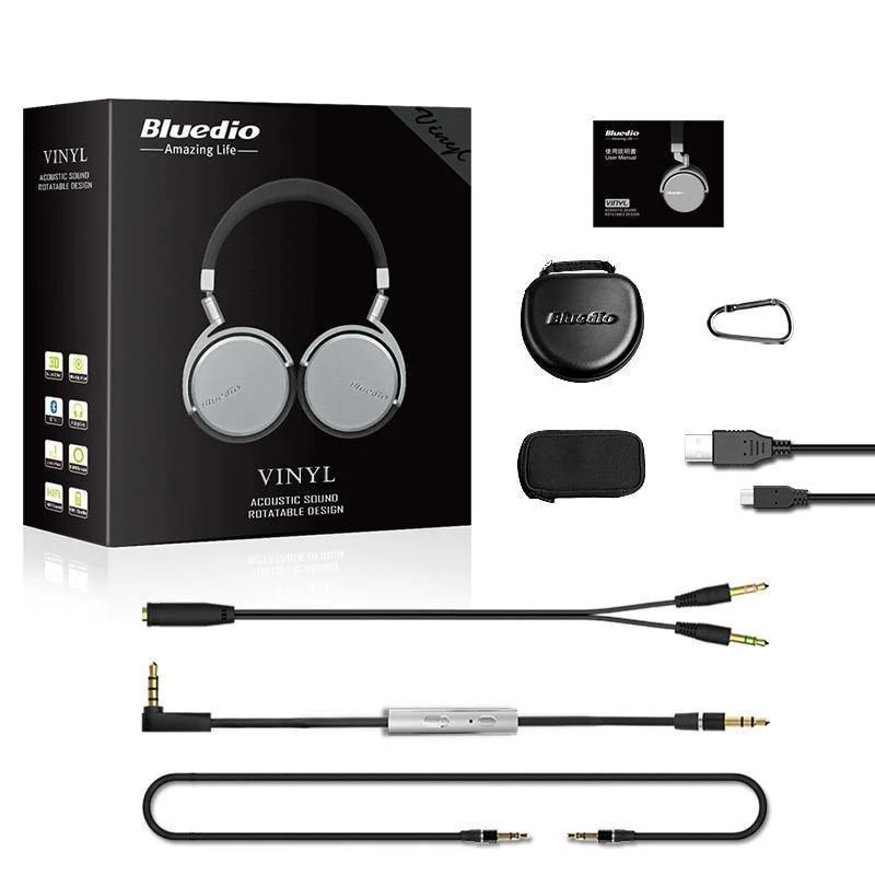 Bluedio Vinyl Premium Wireless Bluetooth-Kopfhörer im Ausverkauf