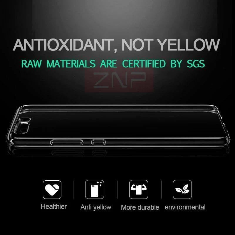 ZNP Silicone Soft TPU Transparent Case For Huawei P10 P10 Plus High Quality Transparent Cover Cases For Huawei P10 lite P10 Case