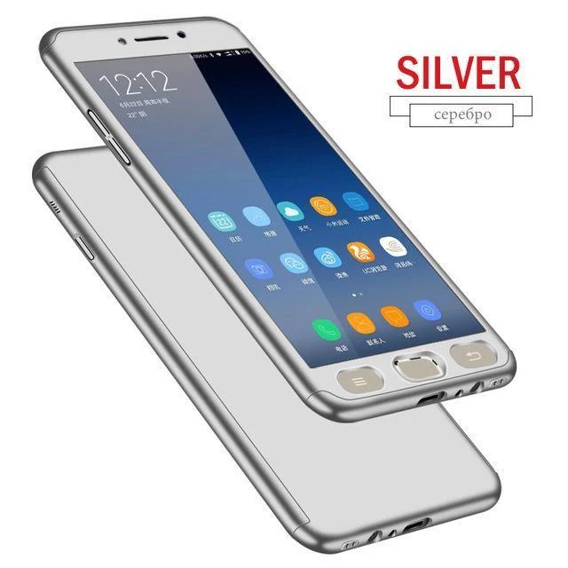 ZNP 360 Full Protection Cover Case For Samsung Galaxy J4 J6 Plus 2018 With Glass Phone Case For Samsung J8 A7 A8 Plus 2018 Case