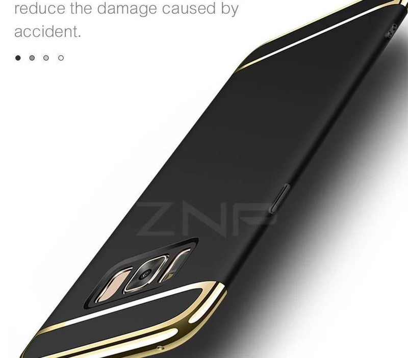 ZNP Luxury Ultra Thin Shockproof Case For Samsung Galaxy S8 S8 Plus S9 Slim Full Cover Case For Samsung S9 S9 Plus S8 Phone Case