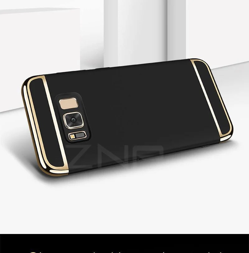 ZNP Luxury Ultra Thin Shockproof Case For Samsung Galaxy S8 S8 Plus S9 Slim Full Cover Case For Samsung S9 S9 Plus S8 Phone Case