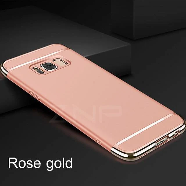 ZNP Luxury Ultra Thin Shockproof Case For Samsung Galaxy S8 S8 Plus S9 Slim Full Cover Case For Samsung S9 S9 Plus S8 Phone Case