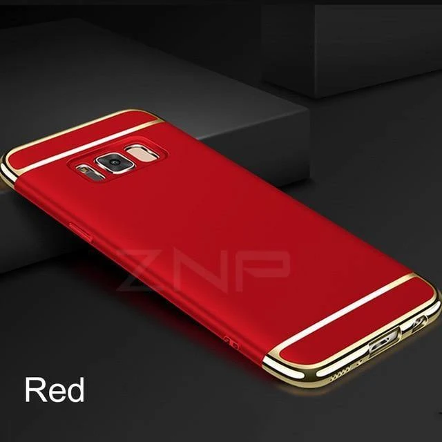 ZNP Luxury Ultra Thin Shockproof Case For Samsung Galaxy S8 S8 Plus S9 Slim Full Cover Case For Samsung S9 S9 Plus S8 Phone Case