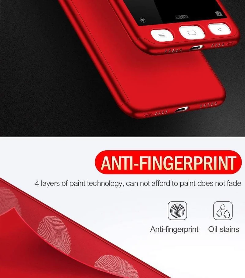 ZNP 360 Degree Shockproof Phone Case For Xiaomi Redmi Note 4 4X Case With Glass Cover For Redmi Note 4 Redmi Note 4X Case Glass