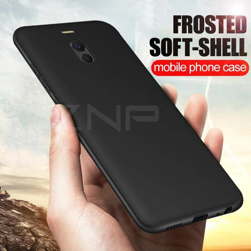 ZNP Simple Phone Case For Meizu M5S M5 M6 Note High Quality Silicone Protective Back Cover Case For Meizu Meilan M6 M5 M5S Shell