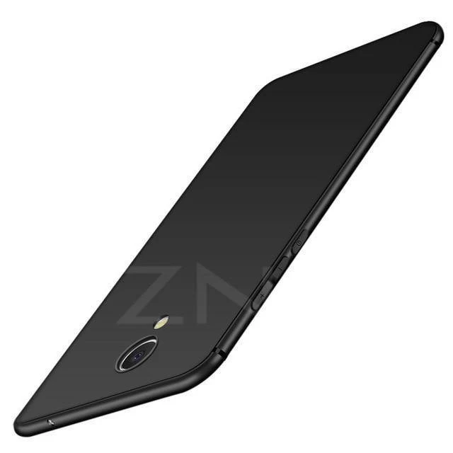 ZNP Simple Phone Case For Meizu M5S M5 M6 Note High Quality Silicone Protective Back Cover Case For Meizu Meilan M6 M5 M5S Shell