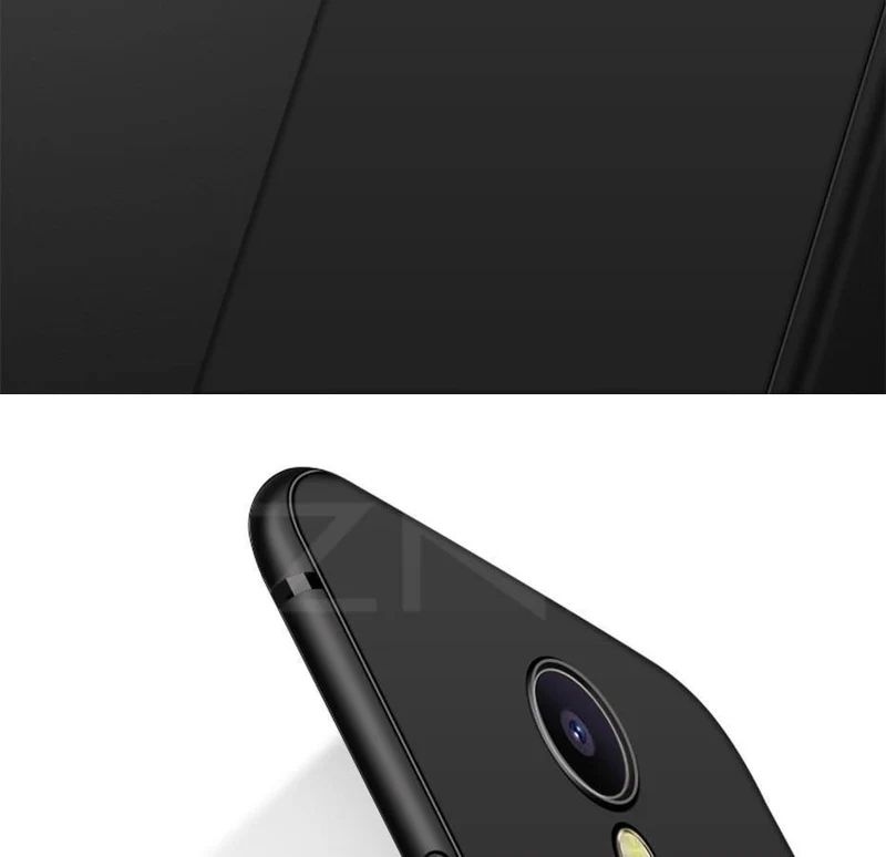ZNP Simple Phone Case For Meizu M5S M5 M6 Note High Quality Silicone Protective Back Cover Case For Meizu Meilan M6 M5 M5S Shell