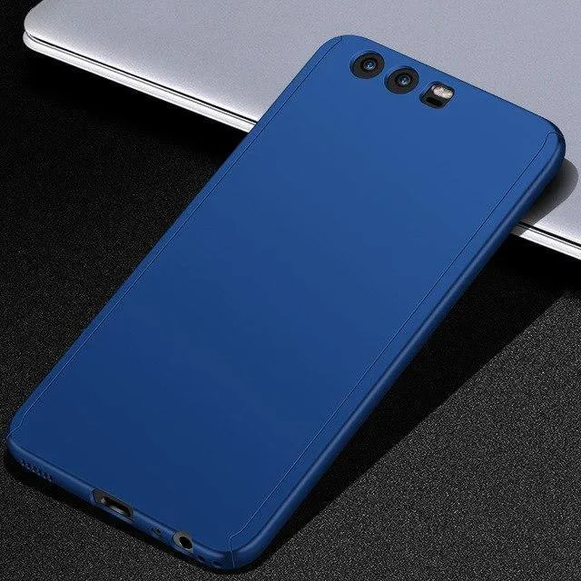 ZNP 360 Degree Full Cover Case For Huawei P9 P10 P20 Lite Cases With Glass For Huawei P10 P20 Plus Honor 9 9 Lite Phone Case