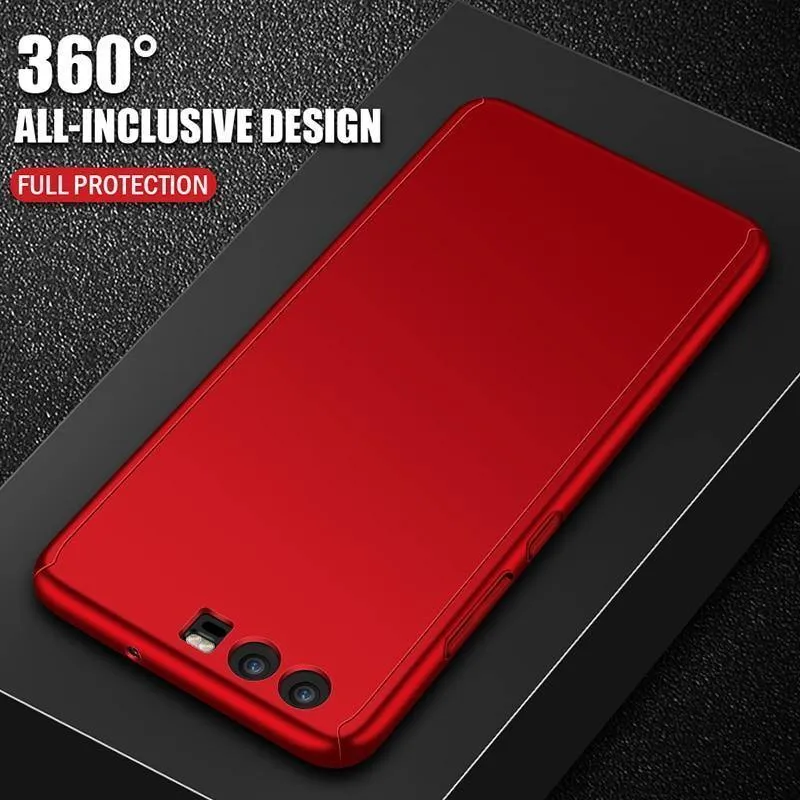 ZNP 360 Degree Full Cover Case For Huawei P9 P10 P20 Lite Cases With Glass For Huawei P10 P20 Plus Honor 9 9 Lite Phone Case