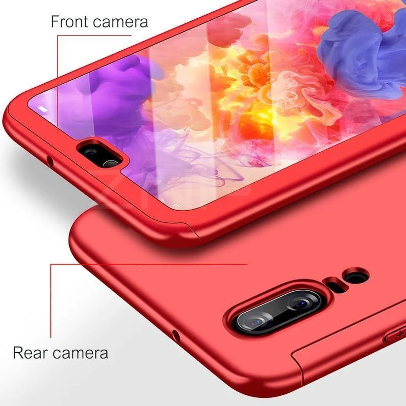 ZNP 360 Full Cover Phone Case For Huawei P9 P10 P20 Mate 9 10 Lite P10 Plus Cases With Glass For Huawei P20 Mate 10 Pro P9 Case