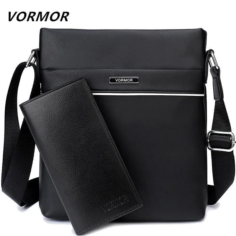 Marke Casual Men Bag Business Leder Herren Messenger Bags Vintage Schulter Umhängetasche für Männer
