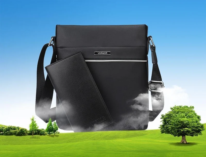 Marke Casual Men Bag Business Leder Herren Messenger Bags Vintage Schulter Umhängetasche für Männer