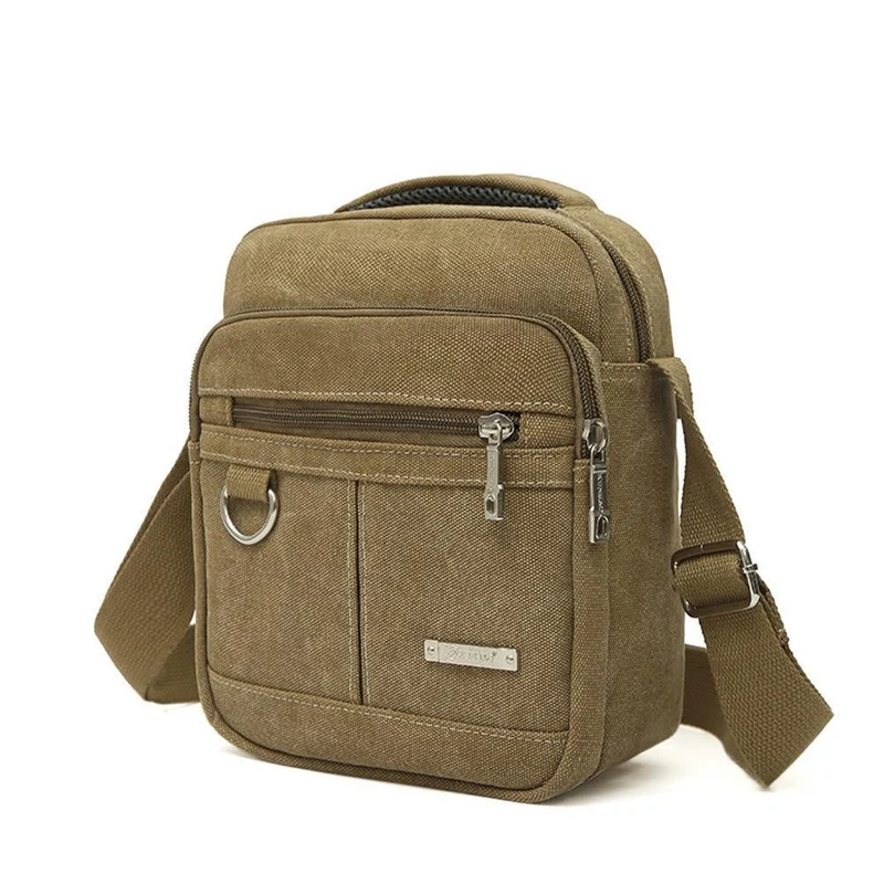 Herrenmode Reisen Kühle Segeltuchtasche Männer Messenger Crossbody Taschen Bolsa Feminina Umhängetaschen Pack Schultaschen für Teenager