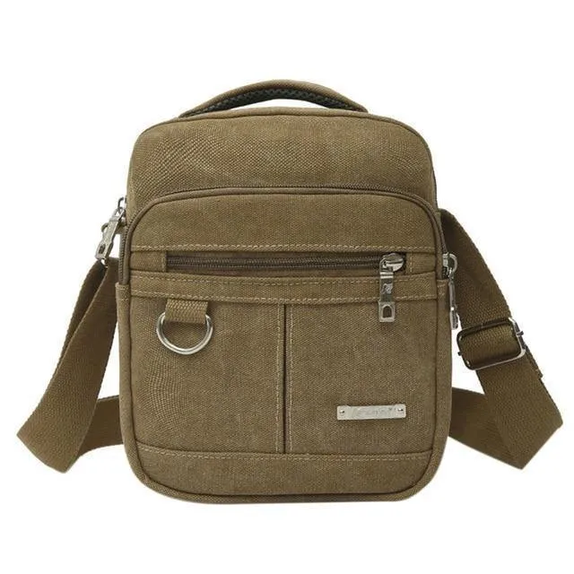 Herrenmode Reisen Kühle Segeltuchtasche Männer Messenger Crossbody Taschen Bolsa Feminina Umhängetaschen Pack Schultaschen für Teenager