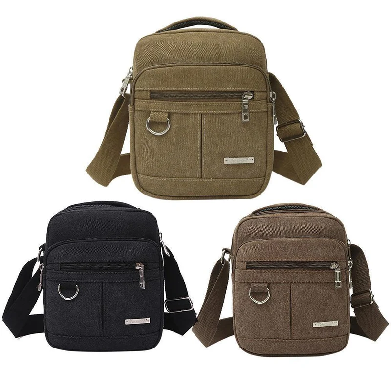 Herrenmode Reisen Kühle Segeltuchtasche Männer Messenger Crossbody Taschen Bolsa Feminina Umhängetaschen Pack Schultaschen für Teenager