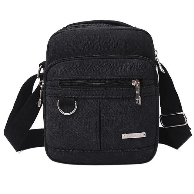 Herrenmode Reisen Kühle Segeltuchtasche Männer Messenger Crossbody Taschen Bolsa Feminina Umhängetaschen Pack Schultaschen für Teenager