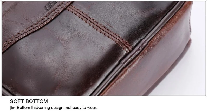 Echtes Leder Herren Tasche Casual Business Leder Herren Umhängetasche Vintage Herren Umhängetasche bolsas male