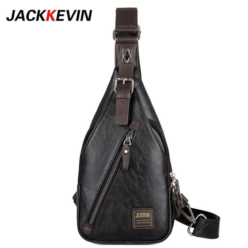 Qualitätssicherung BRUSTTASCHE MÄNNER Diebstahlsicherer Magnetverschluss Ledertasche Umhängetasche Mode Herrentaschen