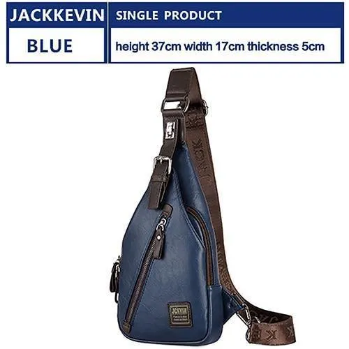 Qualitätssicherung BRUSTTASCHE MÄNNER Diebstahlsicherer Magnetverschluss Ledertasche Umhängetasche Mode Herrentaschen