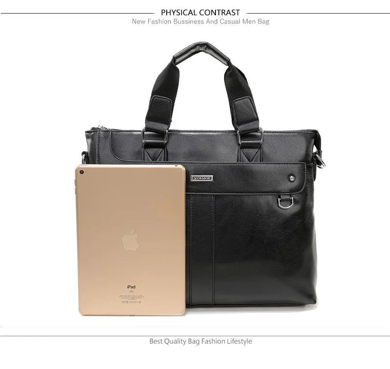 Männer Casual Aktentasche Business Umhängetasche Leder Messenger Bags Computer Laptop Handtasche Tasche männer Reisetaschen