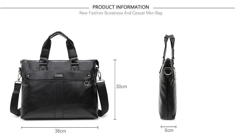 Männer Casual Aktentasche Business Umhängetasche Leder Messenger Bags Computer Laptop Handtasche Tasche männer Reisetaschen