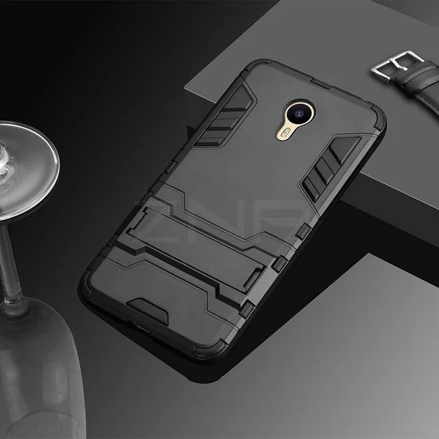 ZNP Volle stoßfeste Panzerung Telefonhülle für MEIZU M5C M6 M5 Note MX6 M3S Schutzhülle für MEIZU 15 Plus Pro 6 M6T U20 U10 Hüllen
