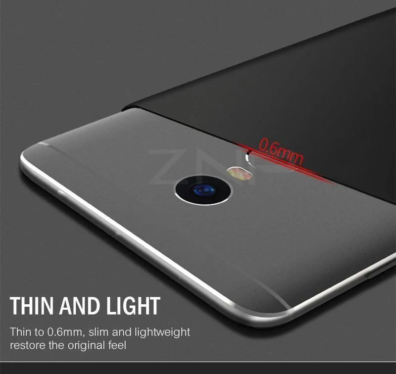 ZNP Matte Silikon-Weichhülle für Xiaomi Redmi 4X Note 4 Globale Version, ultradünne TPU-Vollabdeckung für Redmi Note 4 4X Hülle