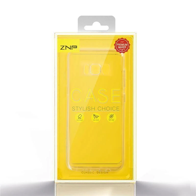 ZNP Ultradünne transparente Hülle für Samsung Galaxy S8 S9 Plus S10 Lite S7, weiche TPU-Hülle für Samsung Note 8 9 S7 Edge-Telefonhülle
