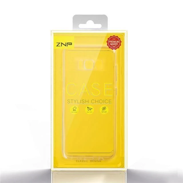 ZNP Ultradünne transparente Hülle für Samsung Galaxy S8 S9 Plus S10 Lite S7, weiche TPU-Hülle für Samsung Note 8 9 S7 Edge-Telefonhülle