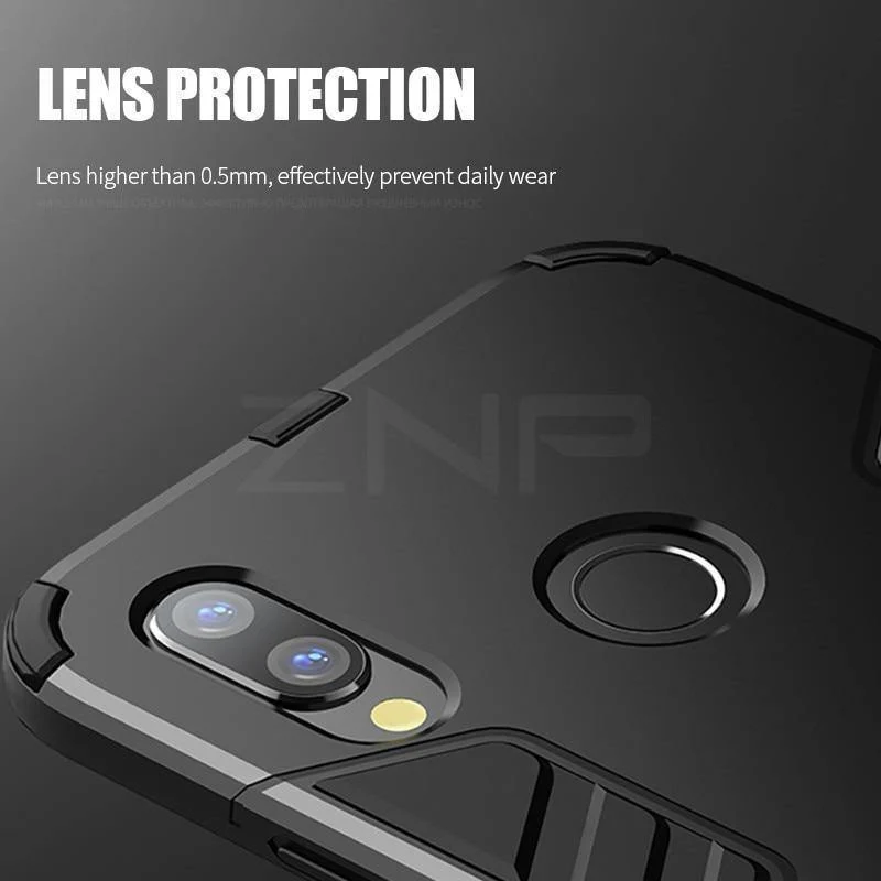ZNP 360 Volle stoßfeste Telefonhülle für Huawei Nova 2 2s 3 3i 3e Rüstungsschutzhülle für Honor Play V9 Play Halterabdeckung Shell