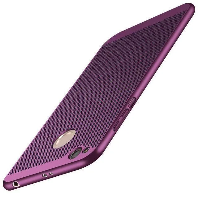 ZNP Ultra Slim Grid Wärmeableitungshülle für Xiaomi Redmi 4X 5 Plus Note 5 Pro 6 Pro Hülle für Redmi 6A 6 Pro S2 Telefonhüllen