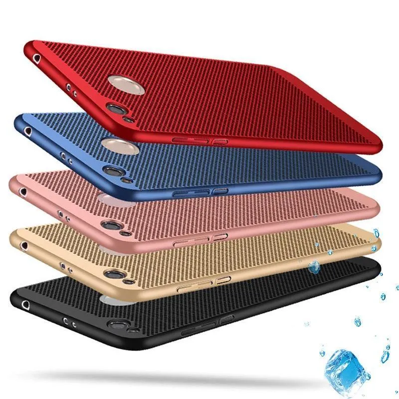 ZNP Ultra Slim Grid Wärmeableitungshülle für Xiaomi Redmi 4X 5 Plus Note 5 Pro 6 Pro Hülle für Redmi 6A 6 Pro S2 Telefonhüllen