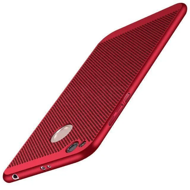 ZNP Ultra Slim Grid Wärmeableitungshülle für Xiaomi Redmi 4X 5 Plus Note 5 Pro 6 Pro Hülle für Redmi 6A 6 Pro S2 Telefonhüllen