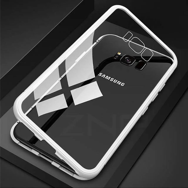 ZNP Magnetische Adsorption Metallhülle für Samsung s8 s9 Magnet Magnetische Telefonhülle für Samsung Galaxy Note 8 9 s7 Edge s8 s9 Plus