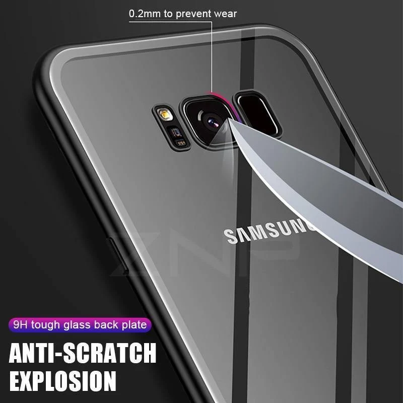 ZNP Magnetische Adsorption Metallhülle für Samsung s8 s9 Magnet Magnetische Telefonhülle für Samsung Galaxy Note 8 9 s7 Edge s8 s9 Plus