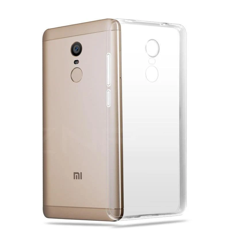 ZNP Ultradünne, weiche, transparente TPU-Hülle für Xiaomi Redmi Note 4 4X Pro, Silikonhülle für Redmi Note 4X, Telefonhülle Coque