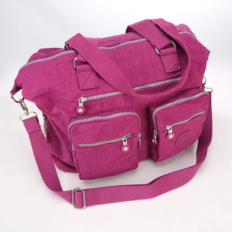 Top-Griff-Taschen Handtasche Frauen berühmte Marke Casual Tote Reißverschluss weibliche Schultertasche solide Sommer Strandtasche Sac A Main