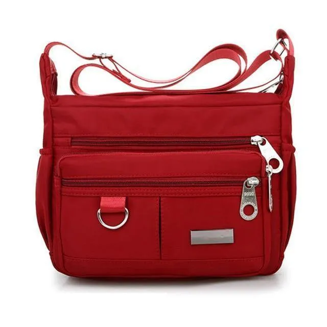 Damen Mode Umhängetaschen für Frauen Designer Wasserdichte Nylon Handtasche Reißverschluss Geldbörsen Messenger Umhängetasche sac a main