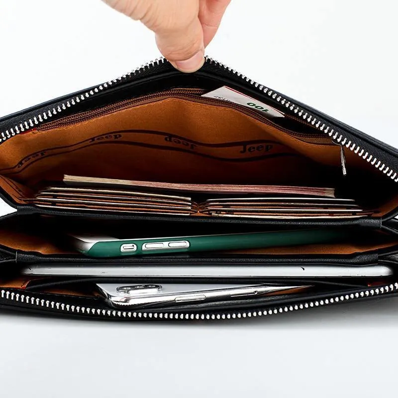 Männer Handtasche Tag Kupplungen Taschen Für Telefon Hohe Qualität Verschüttet Leder Brieftasche Handtasche Große Kapazität Männlich