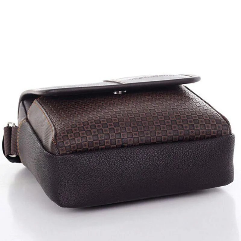 Pu Leder Männer Messenger Tasche Aktentasche schulter umhängetasche handtasche business tasche casual männer reisetasche KY-1