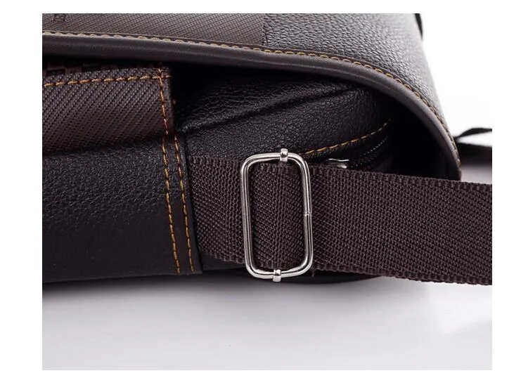 Pu Leder Männer Messenger Tasche Aktentasche schulter umhängetasche handtasche business tasche casual männer reisetasche KY-1