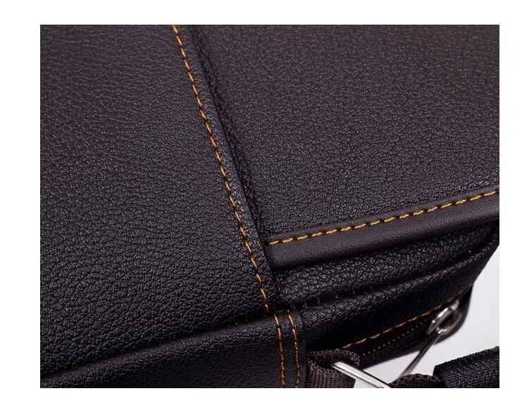 Pu Leder Männer Messenger Tasche Aktentasche schulter umhängetasche handtasche business tasche casual männer reisetasche KY-1