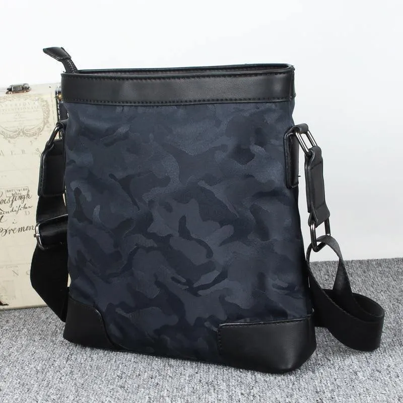 Camouflag Men Bag Fashion Men Umhängetasche Hochwertige Herren Vintage Crossbody Umhängetasche