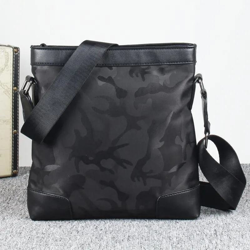 Camouflag Men Bag Fashion Men Umhängetasche Hochwertige Herren Vintage Crossbody Umhängetasche