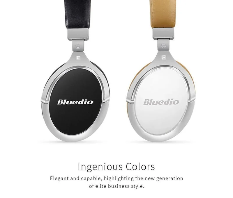 Bluedio F2 Active Noise Cancelling Kabellose Bluetooth-Kopfhörer, kabelloses Headset mit Mikrofon für Telefone