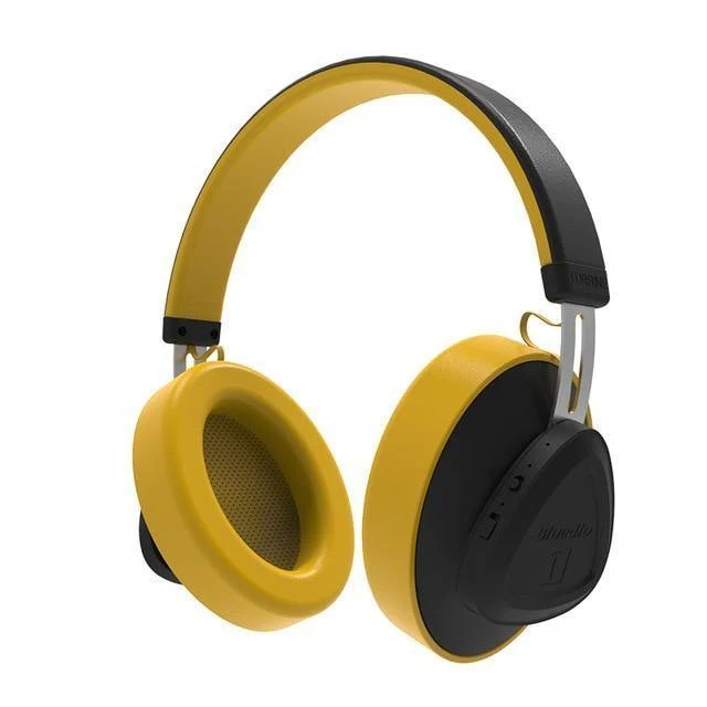 Bluedio TMS kabelloser Kopfhörer mit Mikrofon, Monitor, Studio-Bluetooth-Headset, Sprachsteuerung für Musik und Telefone