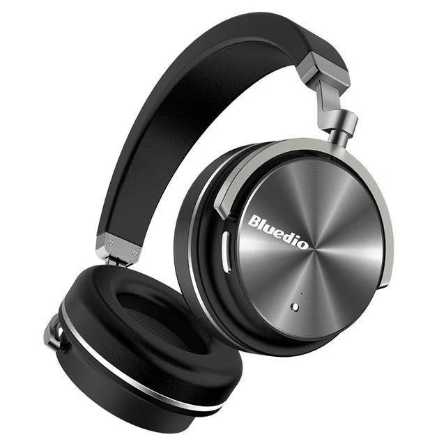 Bluedio T4 Active Noise Cancelling Kabellose Bluetooth-Kopfhörer, kabelloses Headset mit Mikrofon für Musik